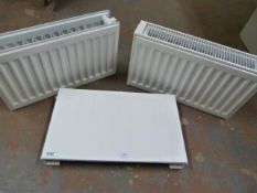 Three Assorted Small Radiators