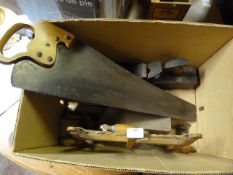 Box of Saws and a Block Plane