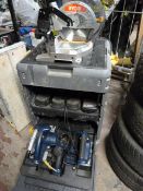 *Ryobi Power Tool Chest with Saws, Drills, Batteri