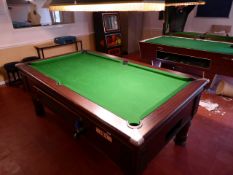 * 7-ft competition pool table by supreme pool excellent condition, superior quality,with full set of