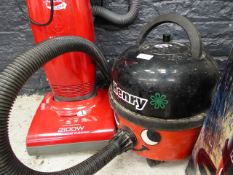* two hoovers henry extra and hoover 2100 w including all fitments