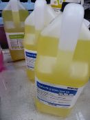 * 10 litre ecolab pantastic disinfectant and 5 litre ecolab lime a way extra