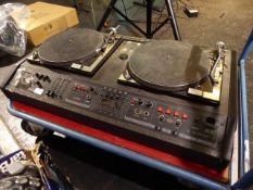 * set of citronic CL 300 d twin turntables