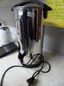 * 10 litre water boiling urn