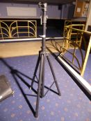 * heavy-duty tripod speaker stand