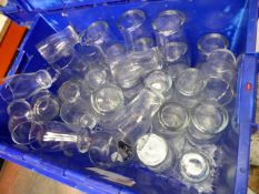 * approximately 50 + items pints and half pint