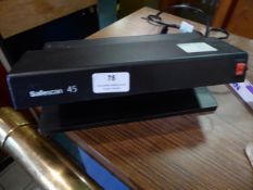 * safescan 45 note checker