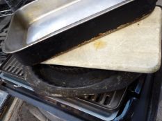 * george foreman grill plus various baking trays a titans