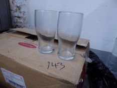 * box of 48 tulip pint glasses