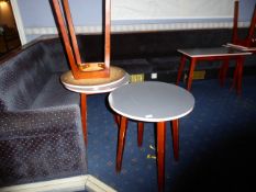 * 3 circular pub tables 600 diameter