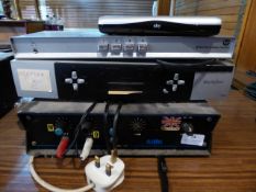 * altai amp , video control box and sky boxes