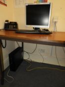 *HP Desktop Computer with Intel Pentium Processor, Monitor, Keyboard and Mouse