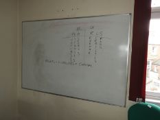 *Dry Wipe Board and a Wall Clock