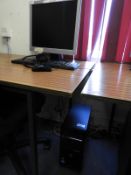 *HP Pro Desktop Computer with Intel i5 Processor, Monitor, Keyboard and Mouse