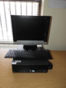 *Fujitsu Desktop Computer with Intel Pentium Processor, Monitor, Keyboard and Mouse