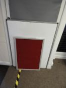 8Dry Wipe Board and a Pin Board