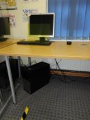 *Dell Desktop Computer with Intel Core i3 Processor, Monitor, Keyboard and Mouse