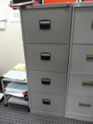 *Four Drawer Foolscap Filing Cabinet (grey)