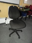 *Operators Gas Lift Chair (charcoal)