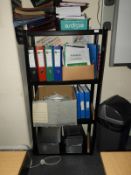 *Four Tier Boltless Shelving Unit
