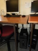 *HP Desktop Computer with Intel i3 Processor, Monitor, Keyboard and Mouse