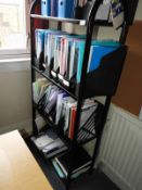 *Tubular Four Tier Shelving Unit