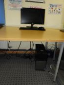 *Dell Desktop Computer with Intel Core i3 Processor, Monitor, Keyboard and Mouse