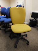 *Operators Gas Lift Chair (mustard)