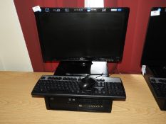 *HP Desktop Computer with Intel Pentium Processor, Monitor, Keyboard and Mouse