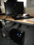 *HP Pro Desktop Computer with Intel Core i5 Processor, HP Monitor, Keyboard, Mouse and Headphones