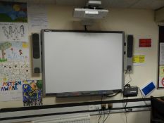 *Smart Interactive Whiteboard with Hitachi CP-A222WN LCD Projector