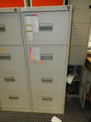*Four Drawer Foolscap Filing Cabinet (grey)
