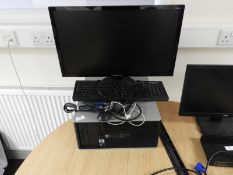 *HP Compaq Desktop Computer with Packard Bell Monitor, Keyboard and Mouse