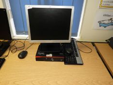 *Fujitsu Desktop Computer with Monitor, Keyboard and Mouse