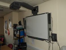 *Interactive Smart Board with Smart UF55 Projector