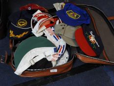 Suitcase of Baseball Caps
