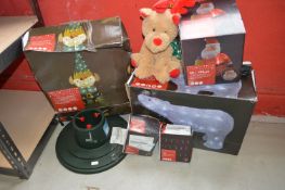 *Pop Up Tinsel Elf, Inflatable Santa, Polar Bear S