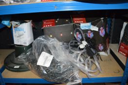 *Christmas String Lights, Snowman Projector, etc.