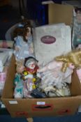 Porcelain Dolls, Clowns, etc.