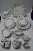 BHS Victorian Rose Pattern Dinner Service