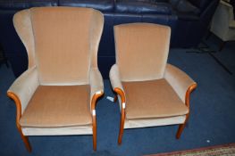 Two Parker Knoll Armchairs
