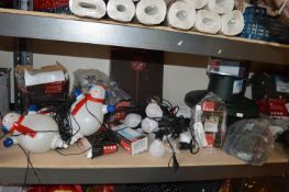 *String Lights, Festoon Lights, Tree Stands, Snowm