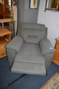 *Grey Reclining Armchair (requires attention)