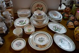 Portmeirion Botanical Dinner Set ~48pcs plus Two W