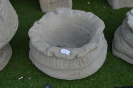 Garden Planter in the form of a Sack