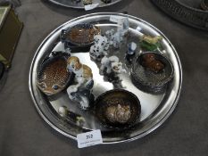 Tray Lot of Wade Whimsies etc.