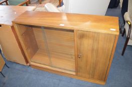 Retro Teak Glazed Bookcase