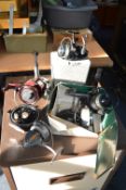 Six Assorted Fishing Reels by Morritts, Abu, etc.