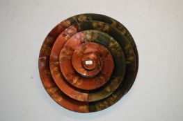 Spiral Metal Wall Art
