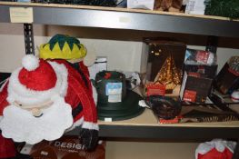 *Pop Up Santa, Pop Up Elf, Candle Arch Terrarium,